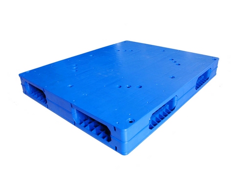 1200*1000*150雙面平板焊接內(nèi)置8根鋼管塑料棧板
